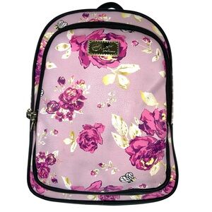 Betsey Johnson Floral Mini Backpack